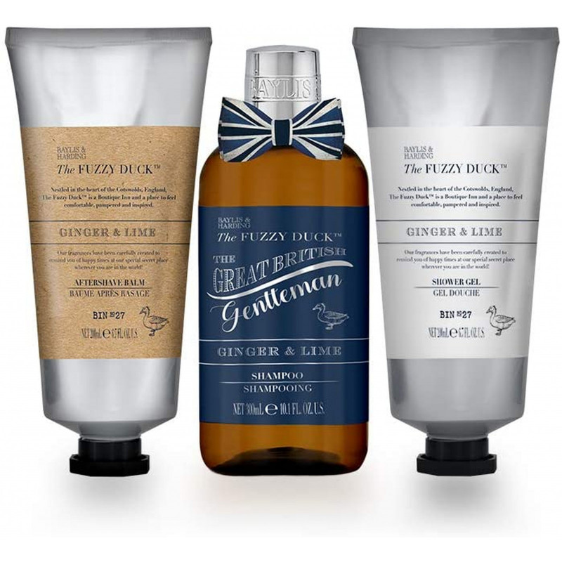Baylis & Harding Men's Ginger & Lime Luxury Grooming Trio, Currently priced at £13.47